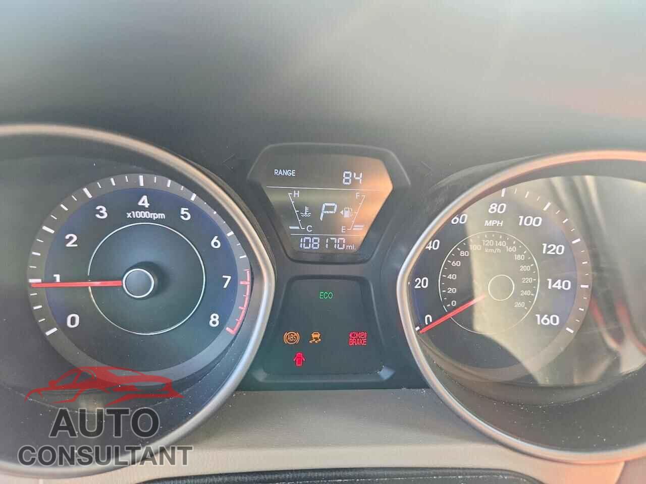 HYUNDAI ELANTRA 2014 - 5NPDH4AE0EH538235