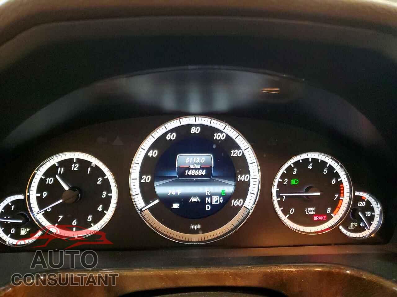 MERCEDES-BENZ E-CLASS 2013 - WDDHF8JB1DA714502