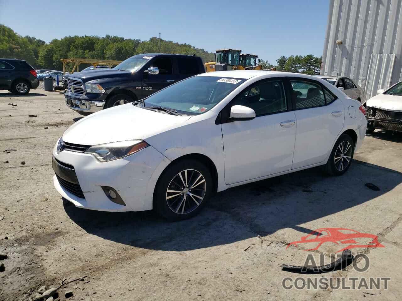 TOYOTA COROLLA 2016 - 2T1BURHE4GC625020