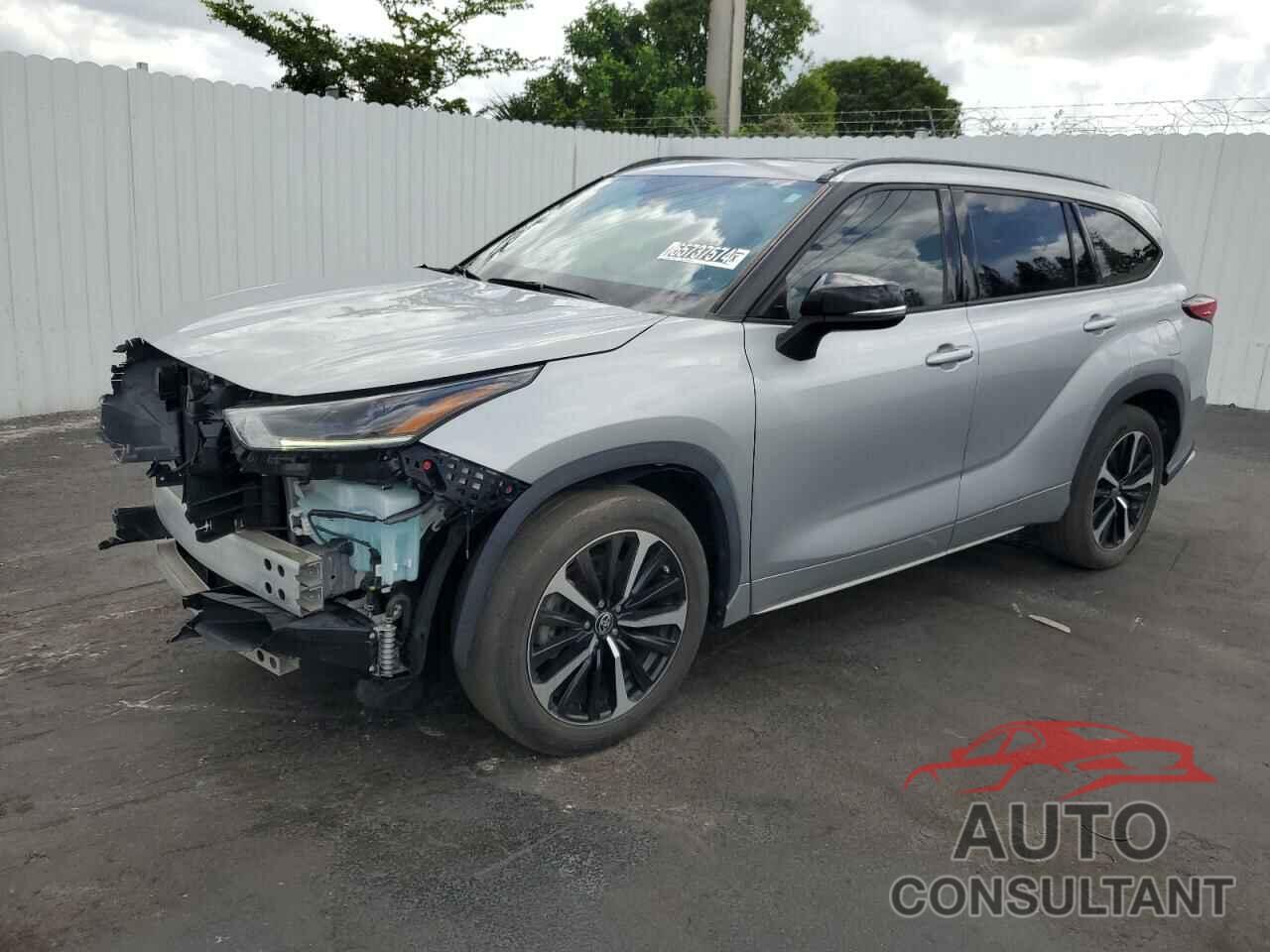 TOYOTA HIGHLANDER 2021 - 5TDLZRAH5MS049855