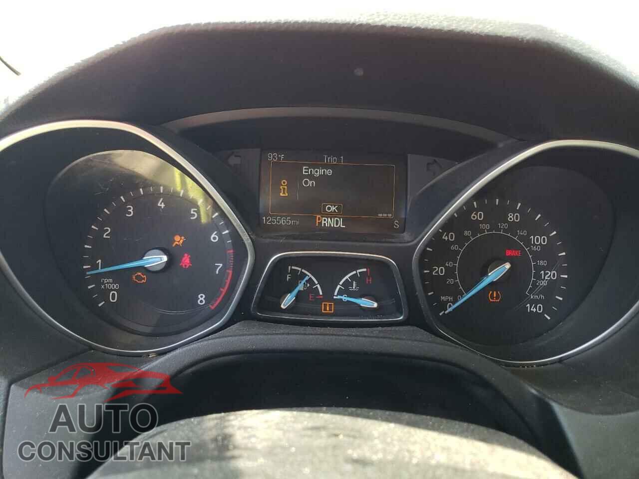 FORD FOCUS 2017 - 1FADP3F20HL304260