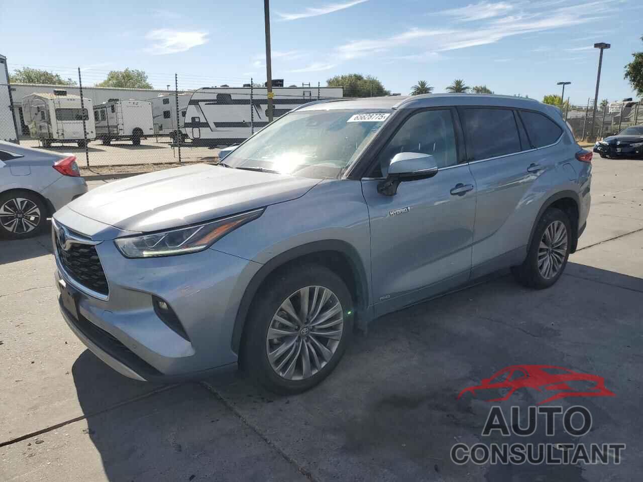 TOYOTA HIGHLANDER 2021 - 5TDEBRCH5MS042222