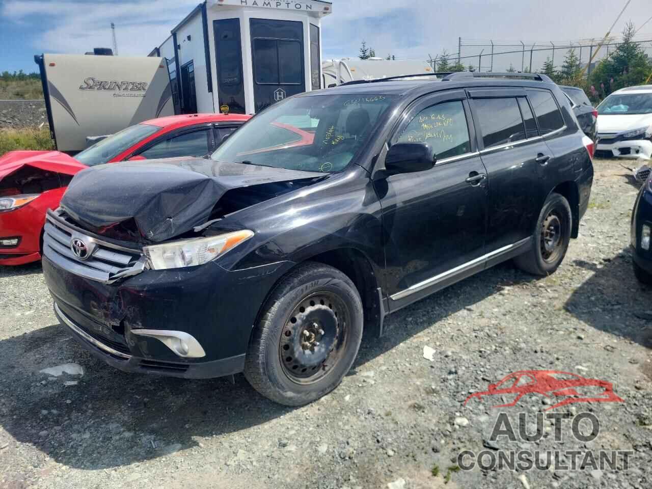 TOYOTA HIGHLANDER 2013 - 5TDBK3EH3DS256848