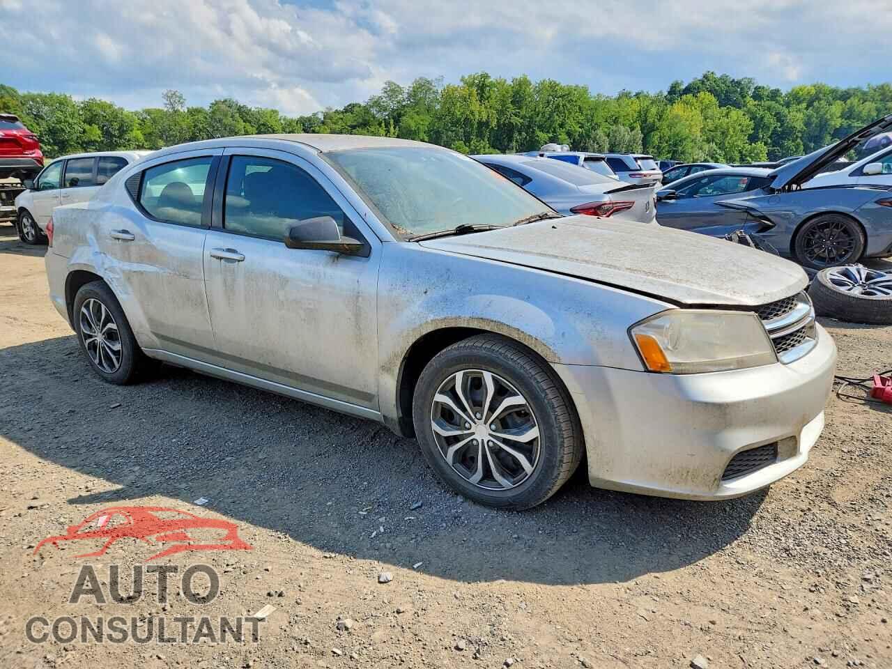 DODGE AVENGER 2012 - 1C3CDZAB4CN294181