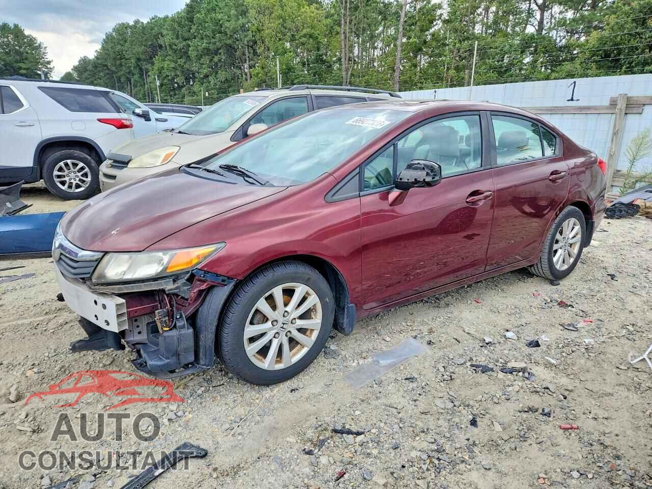 HONDA CIVIC 2012 - 19XFB2F8XCE355105