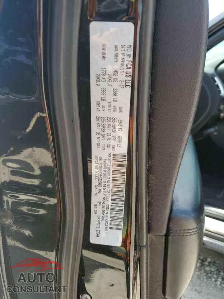 DODGE DURANGO 2017 - 1C4RDHDG9HC805460