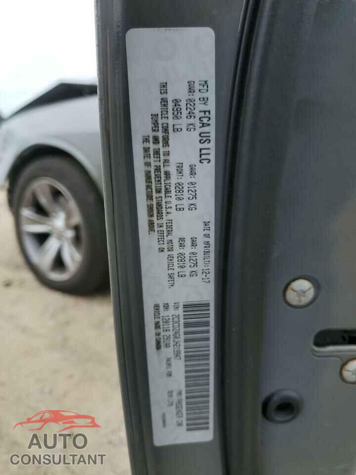DODGE CHALLENGER 2018 - 2C3CDZAG0JH219947