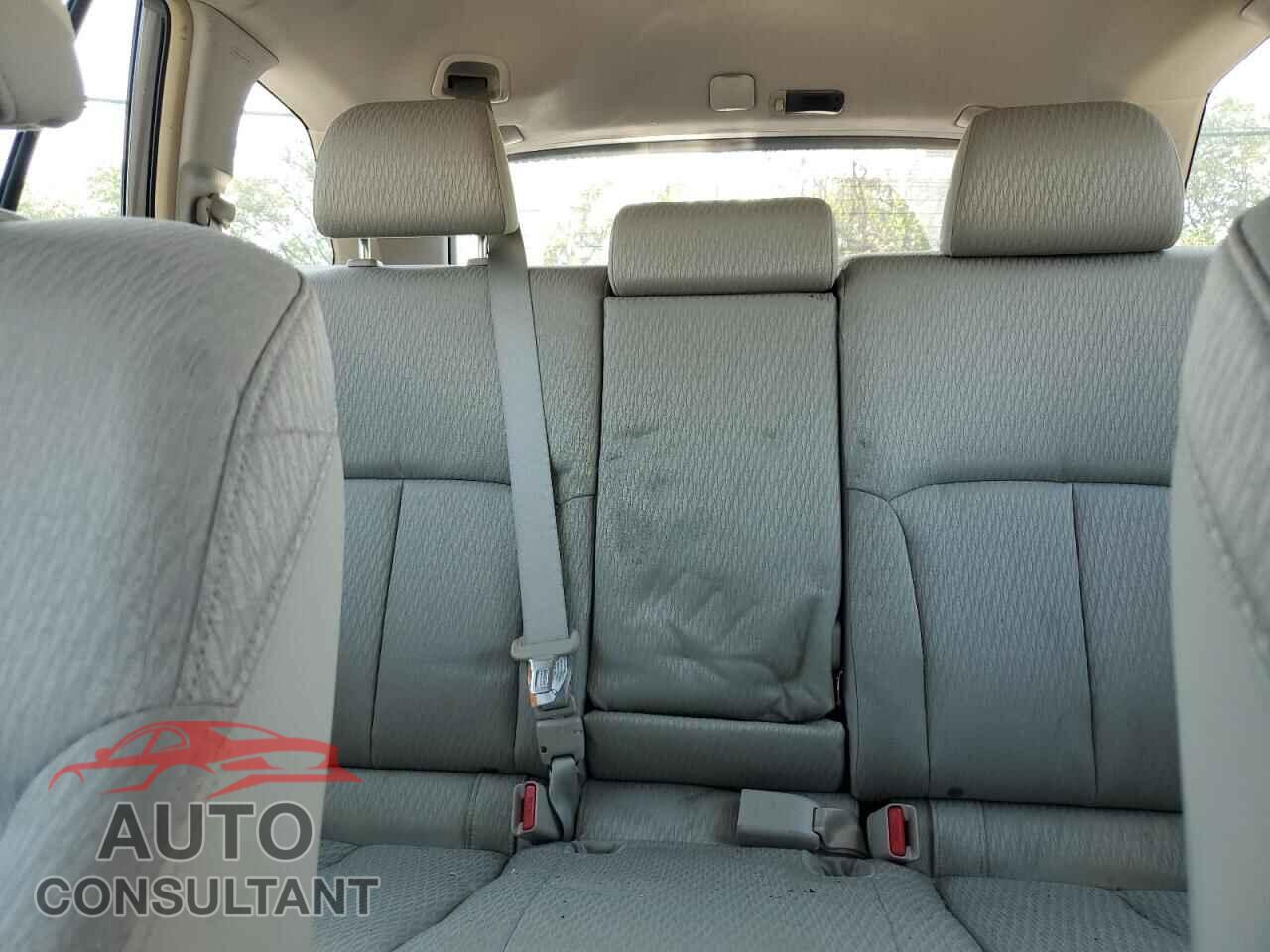 SUBARU OUTBACK 2012 - 4S4BRCACXC3238073
