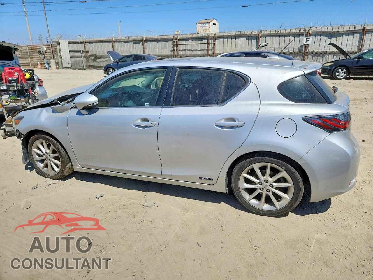 LEXUS CT 200 2012 - JTHKD5BH7C2106322