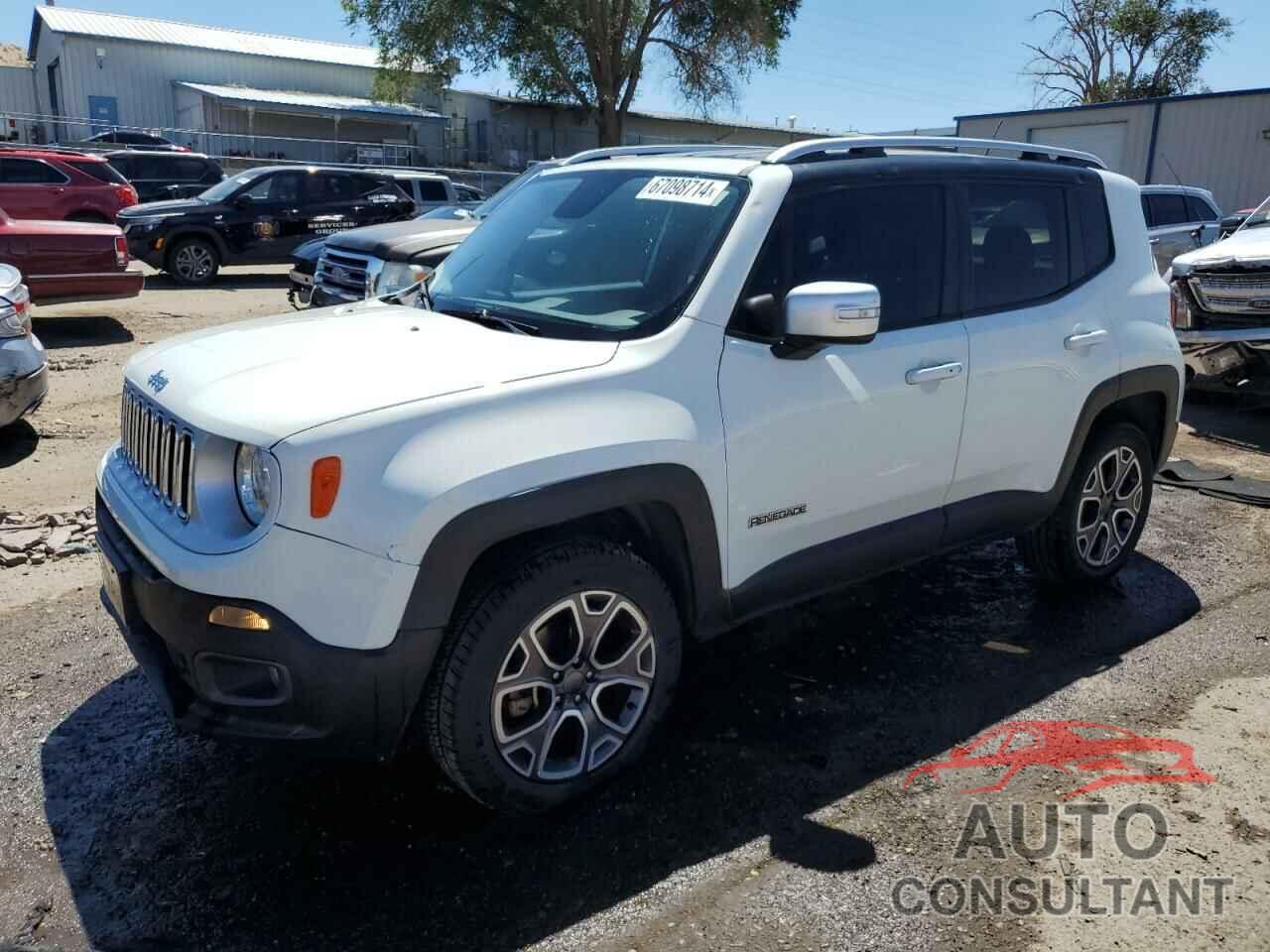 JEEP RENEGADE 2016 - ZACCJBDT9GPC64090