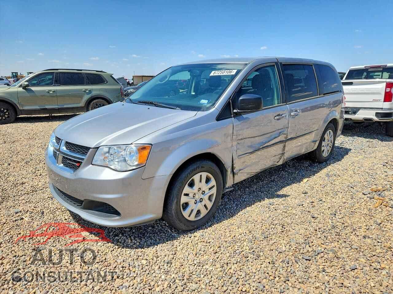 DODGE CARAVAN 2017 - 2C4RDGBG7HR762418