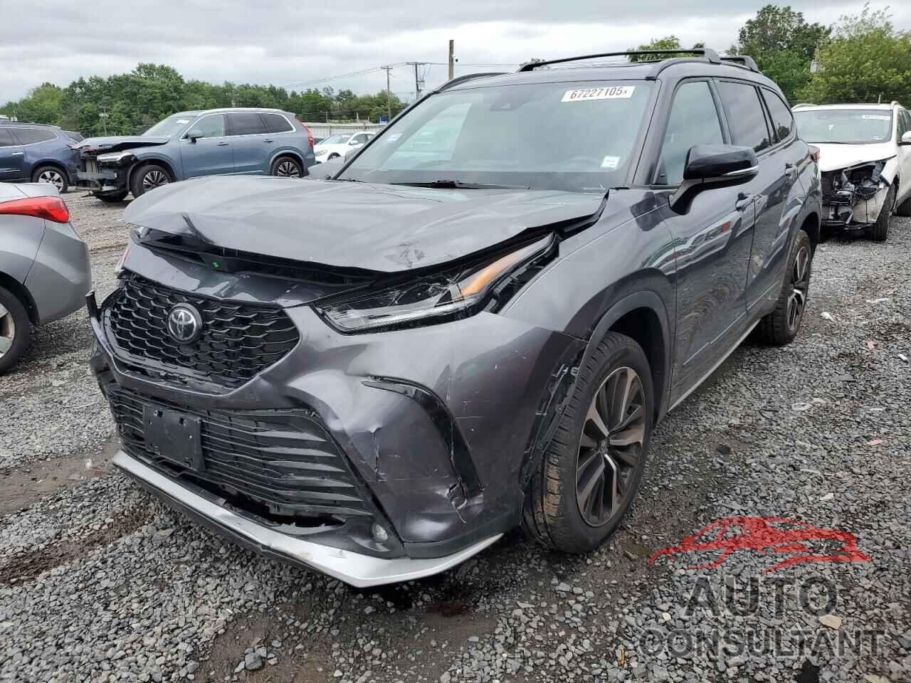 TOYOTA HIGHLANDER 2021 - 5TDLZRBH9MS150542
