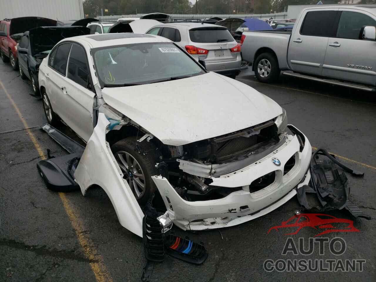 BMW 3 SERIES 2017 - WBA8E1G34HNU17983