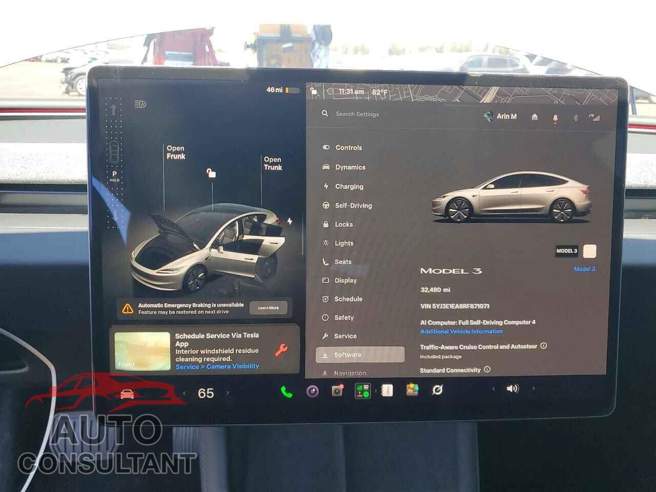 TESLA MODEL 3 2024 - 5YJ3E1EA8RF871071