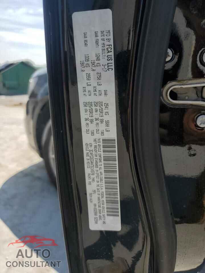 DODGE JOURNEY 2017 - 3C4PDDEG4HT610370