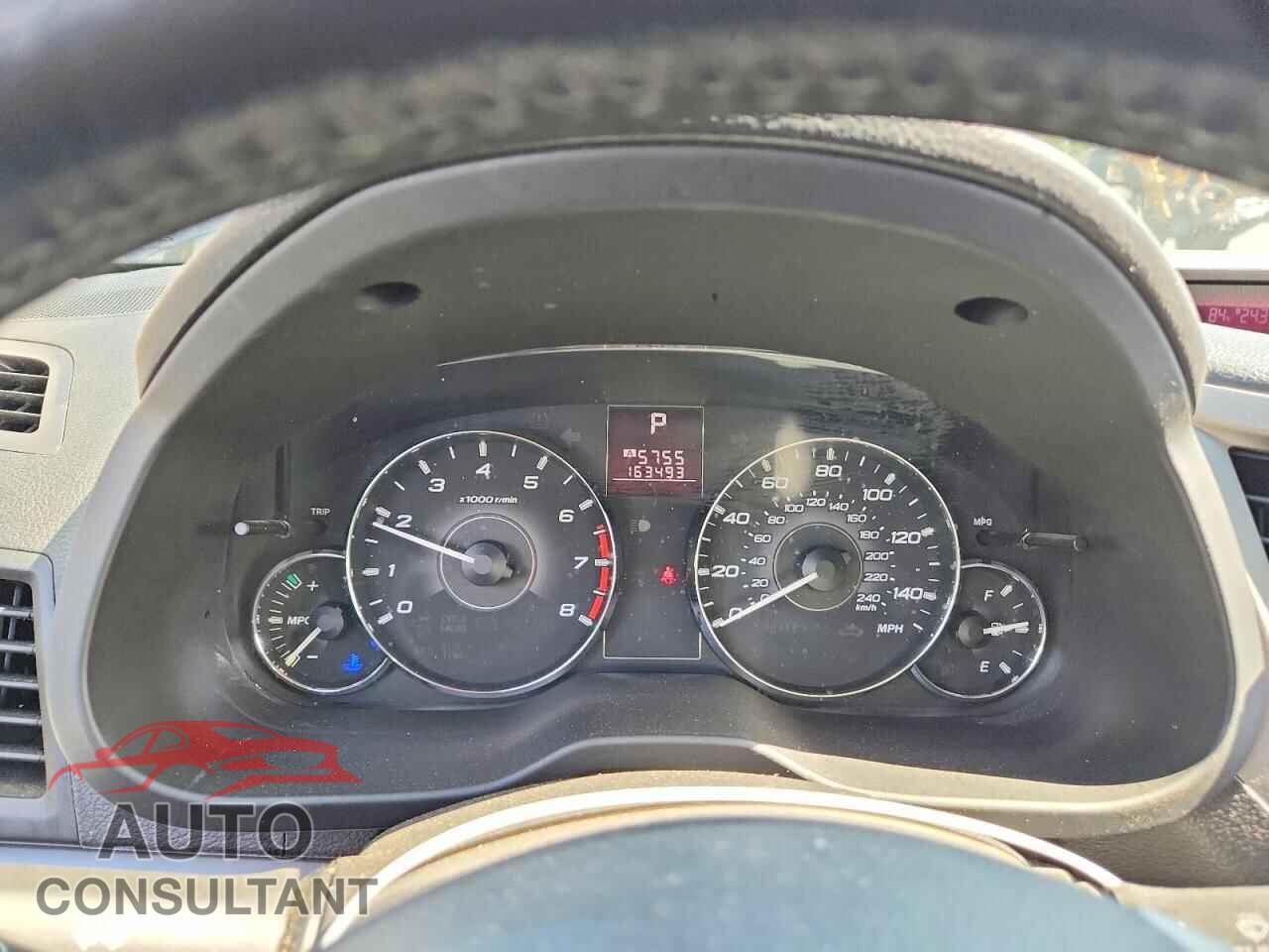 SUBARU OUTBACK 2012 - 4S4BRBGC6C3273761