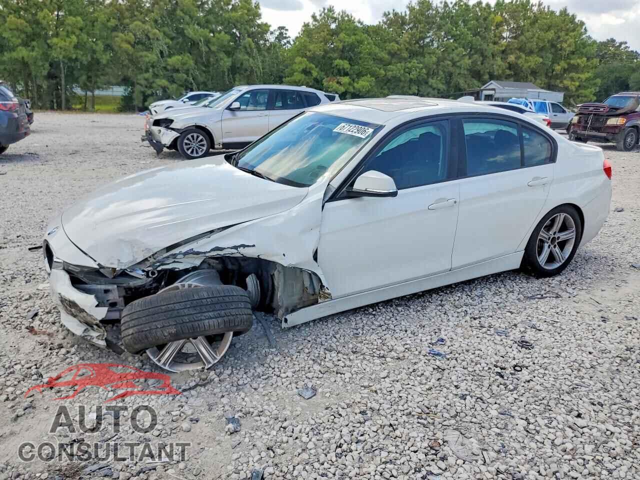 BMW 3 SERIES 2014 - WBA3C3C58EF986134