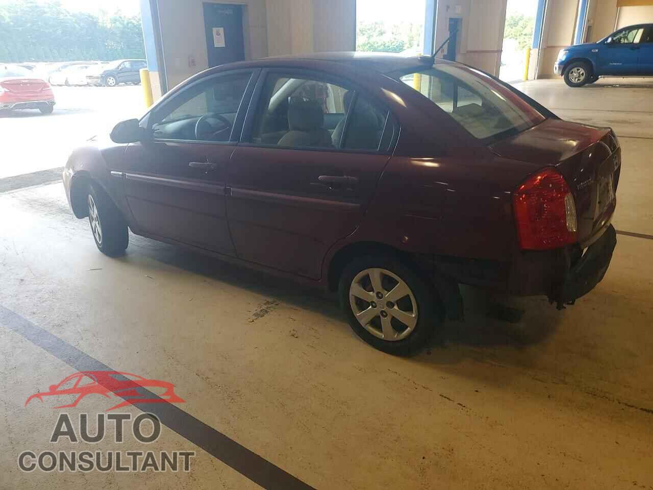 HYUNDAI ACCENT 2009 - KMHCN46C19U320307
