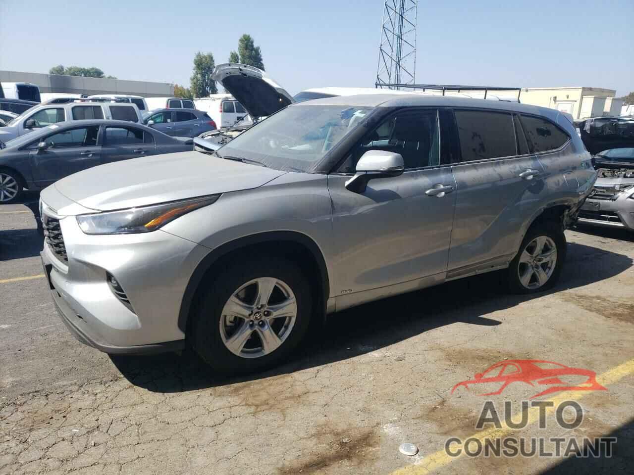 TOYOTA HIGHLANDER 2022 - 5TDBBRCH1NS554547