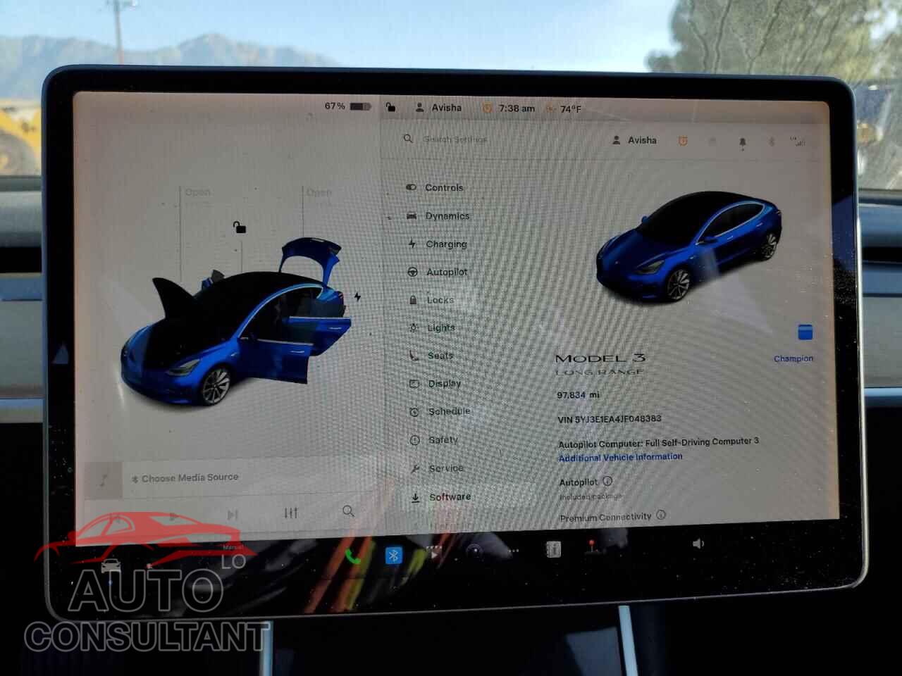TESLA MODEL 3 2018 - 5YJ3E1EA4JF048383