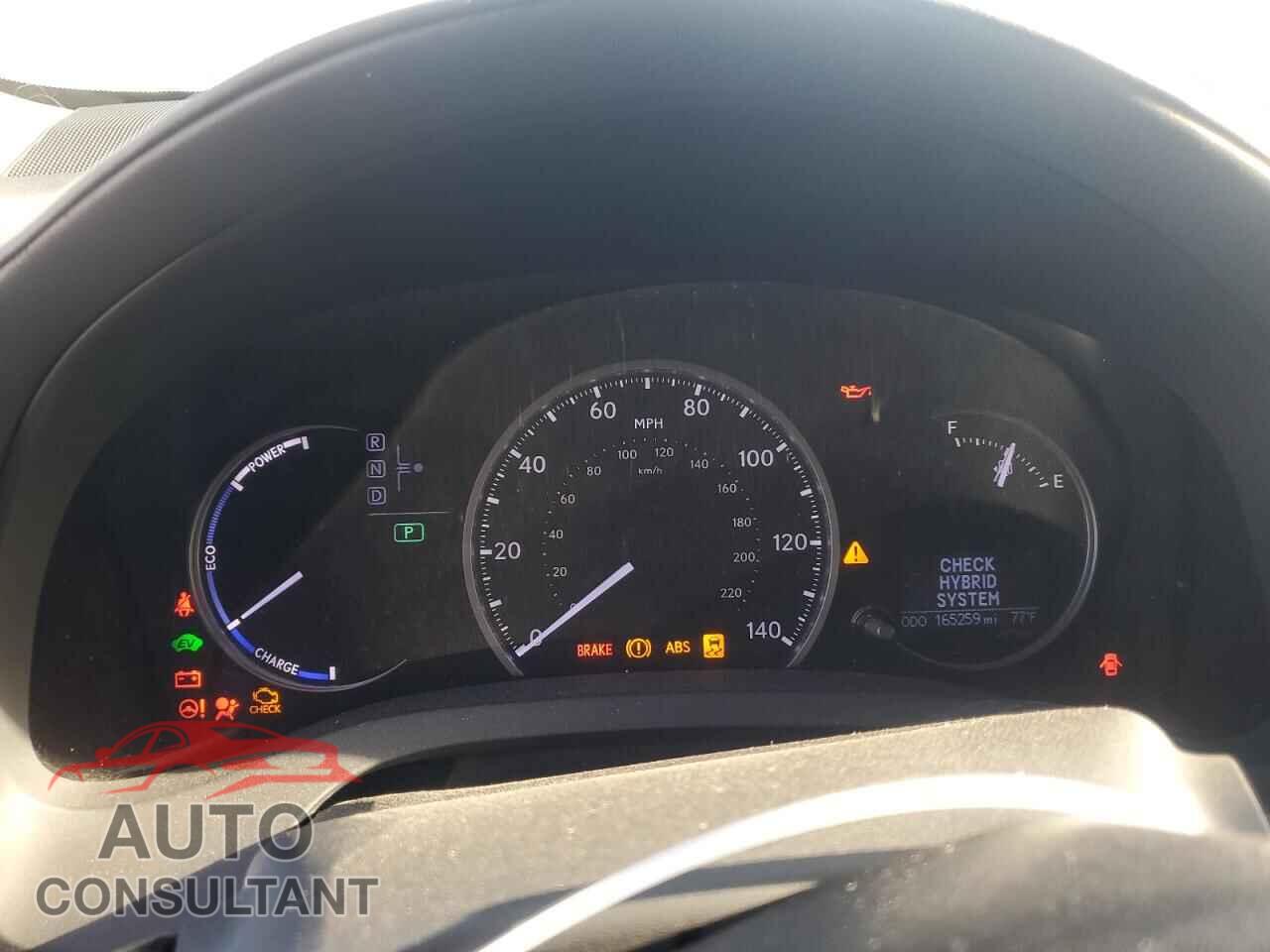 LEXUS CT 200 2011 - JTHKD5BH3B2003994
