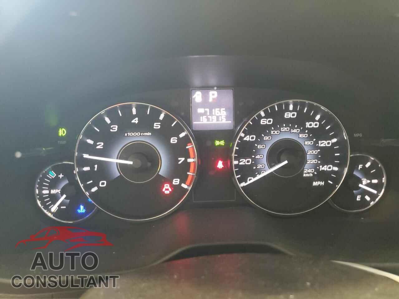 SUBARU OUTBACK 2011 - 4S4BRCCC4B3357619