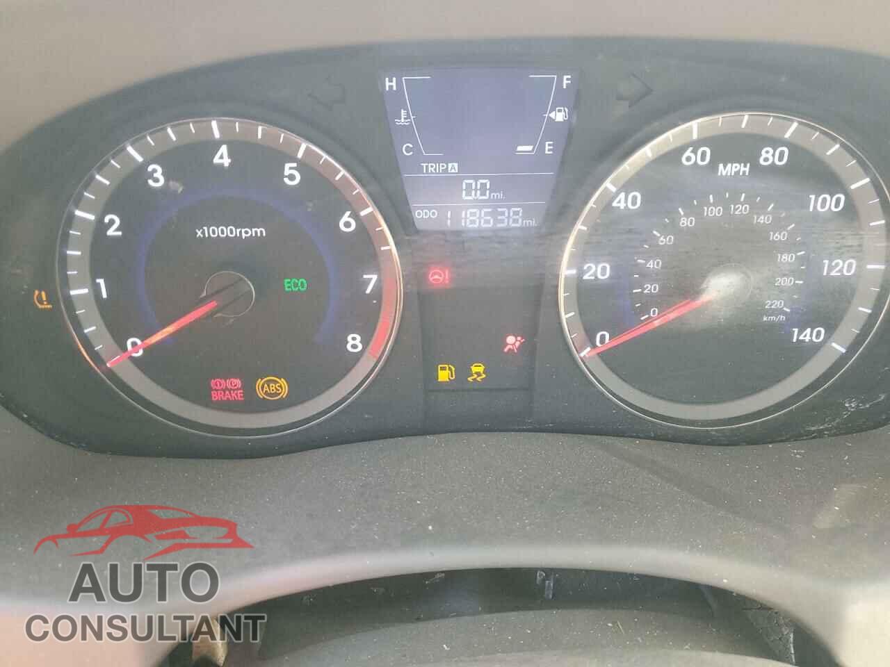 HYUNDAI ACCENT 2014 - KMHCU4AE2EU746948