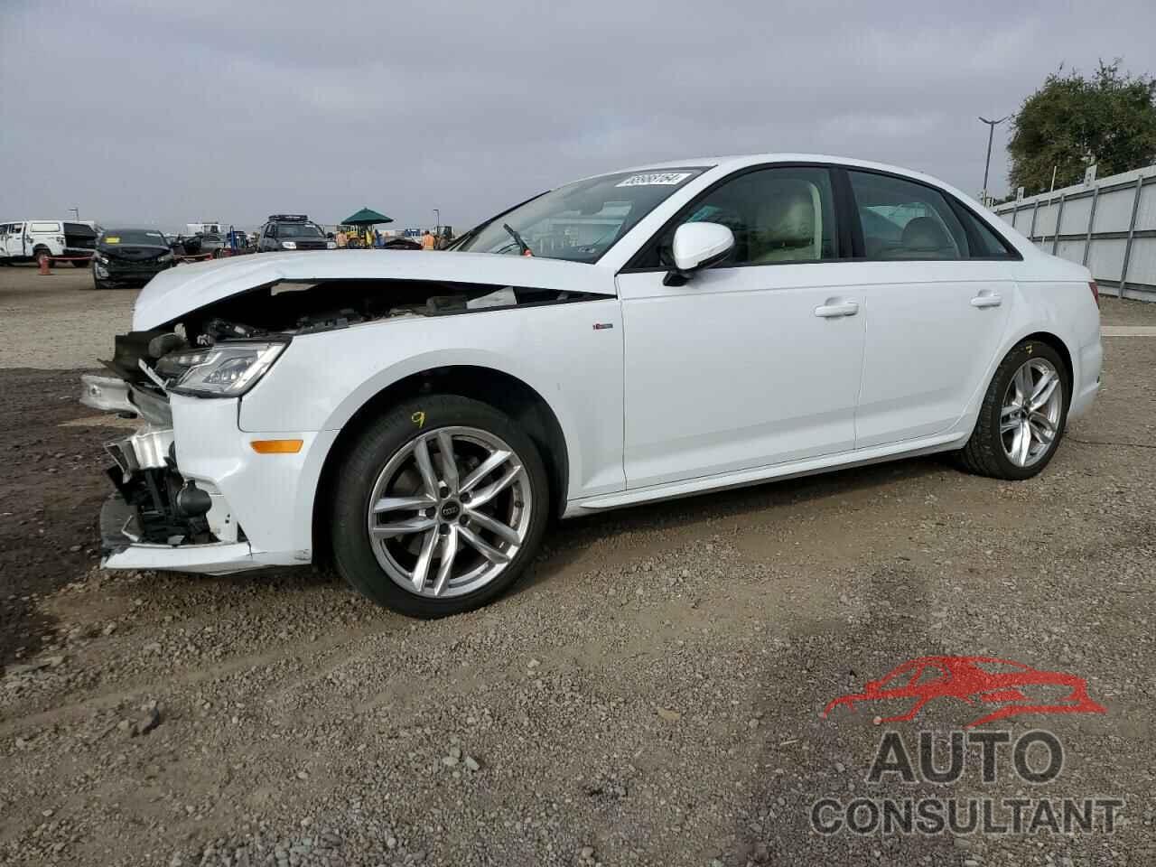 AUDI A4 2017 - WAUKMAF49HN044538