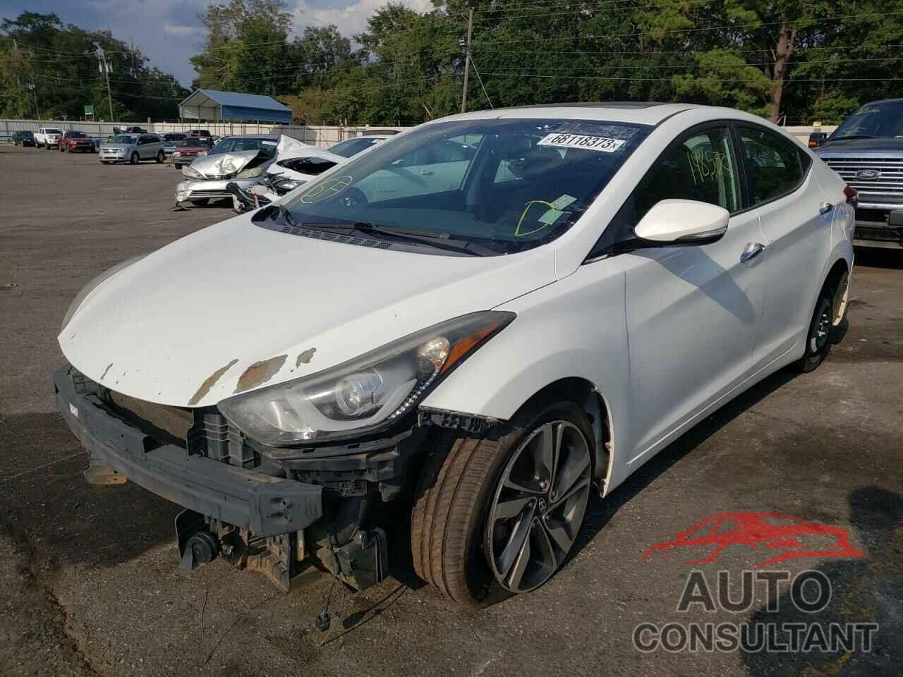 HYUNDAI ELANTRA 2014 - 5NPDH4AE2EH468687