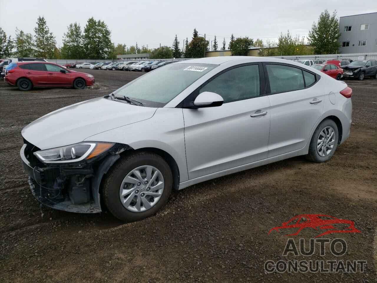 HYUNDAI ELANTRA 2018 - KMHD74LF3JU571220