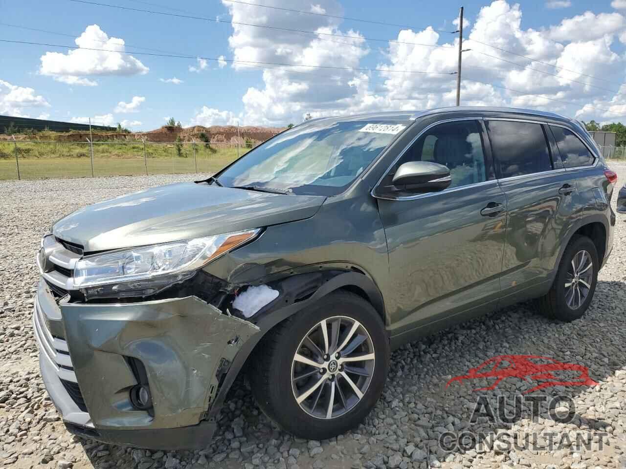 TOYOTA HIGHLANDER 2018 - 5TDKZRFH3JS270564