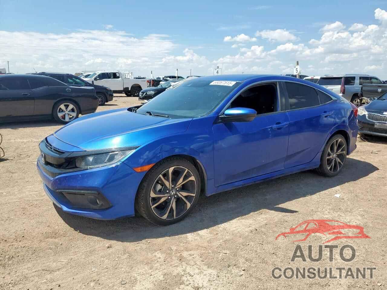 HONDA CIVIC 2021 - 2HGFC2F87MH538904