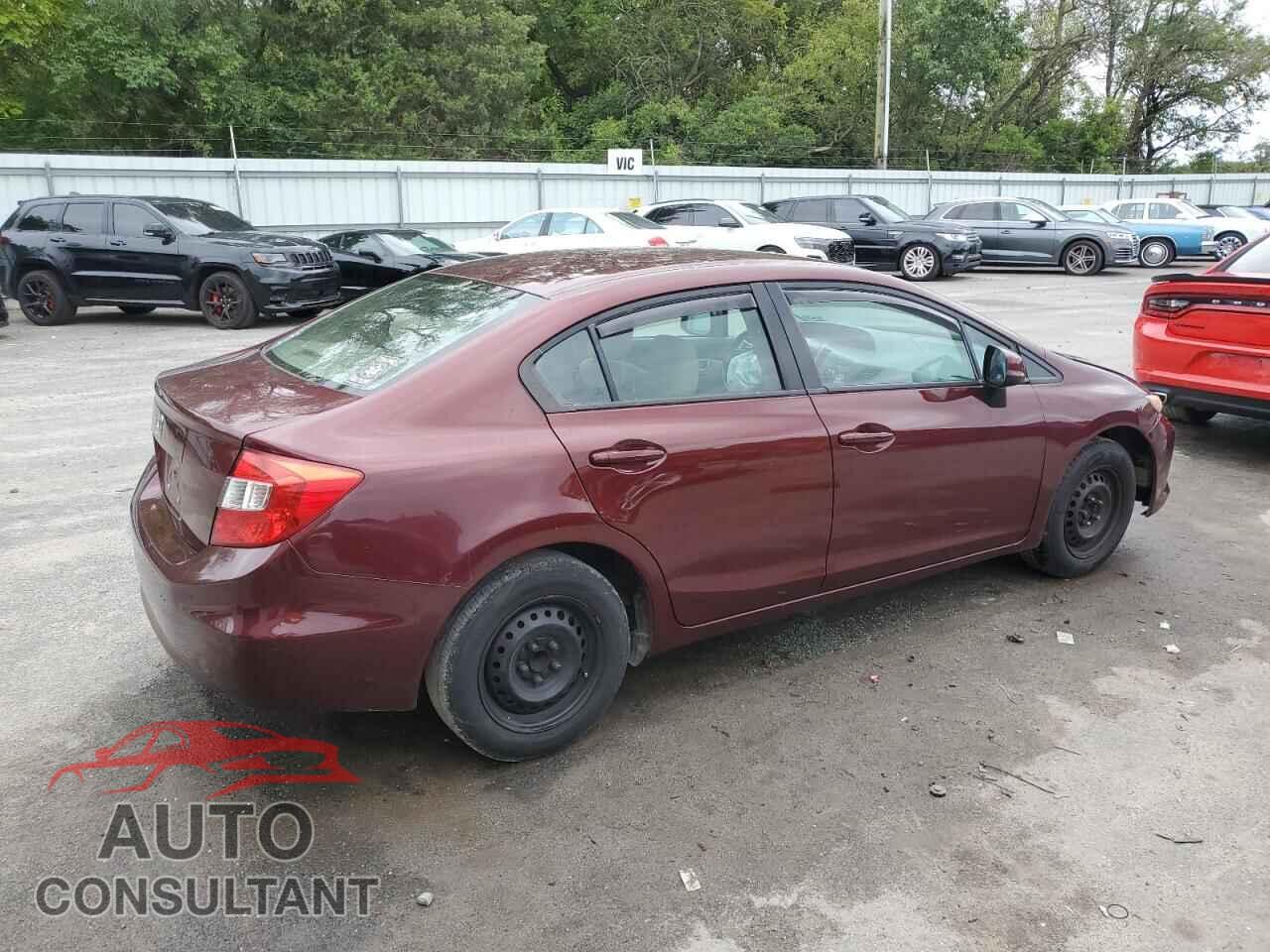 HONDA CIVIC 2012 - 2HGFB2F5XCH534031
