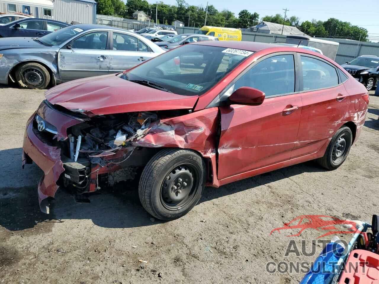 HYUNDAI ACCENT 2017 - KMHCT4AE3HU381865