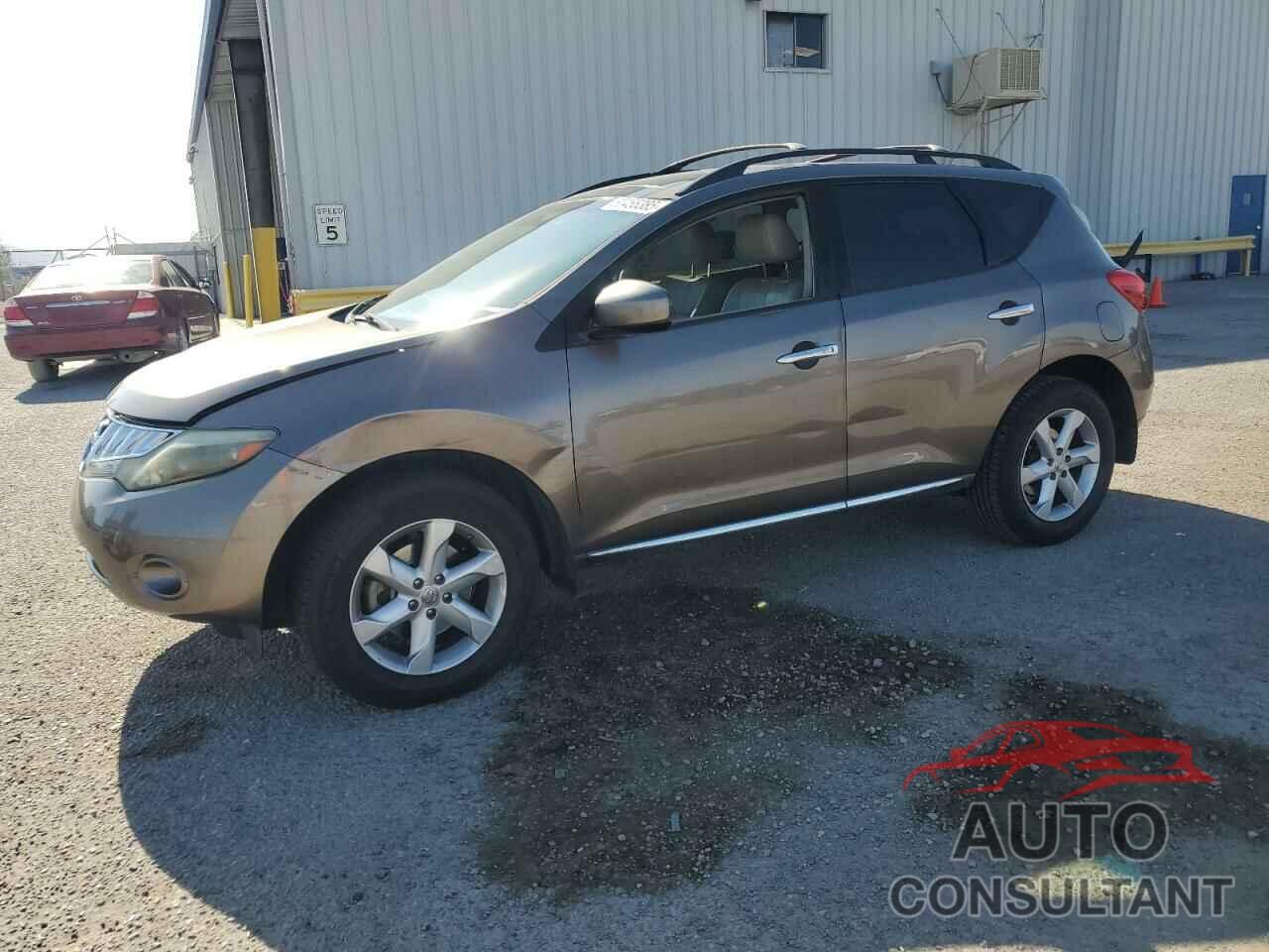 NISSAN MURANO 2009 - JN8AZ18U09W025986