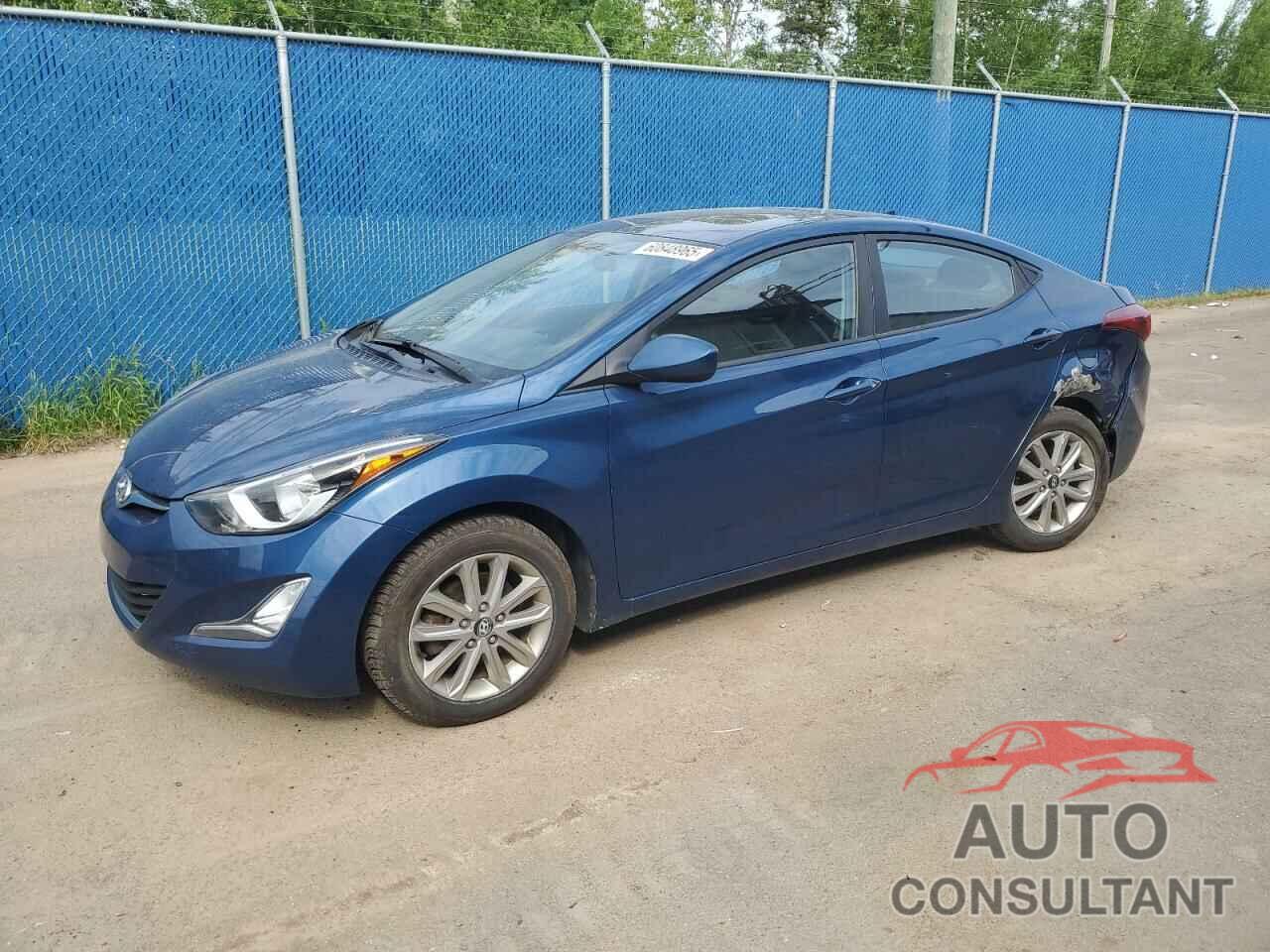 HYUNDAI ELANTRA 2016 - KMHDH4AE9GU555815