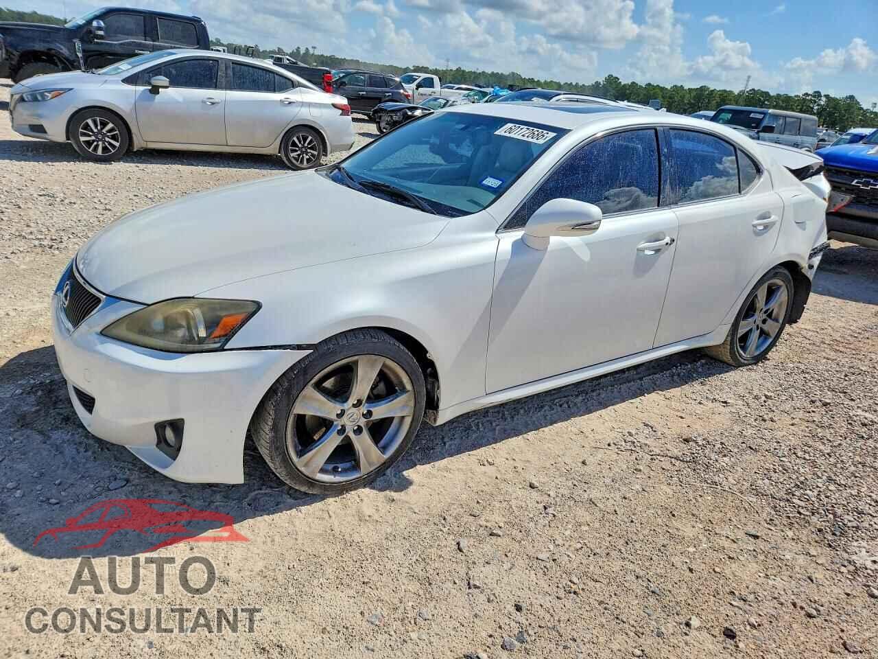 LEXUS IS 2012 - JTHBF5C29C5182496