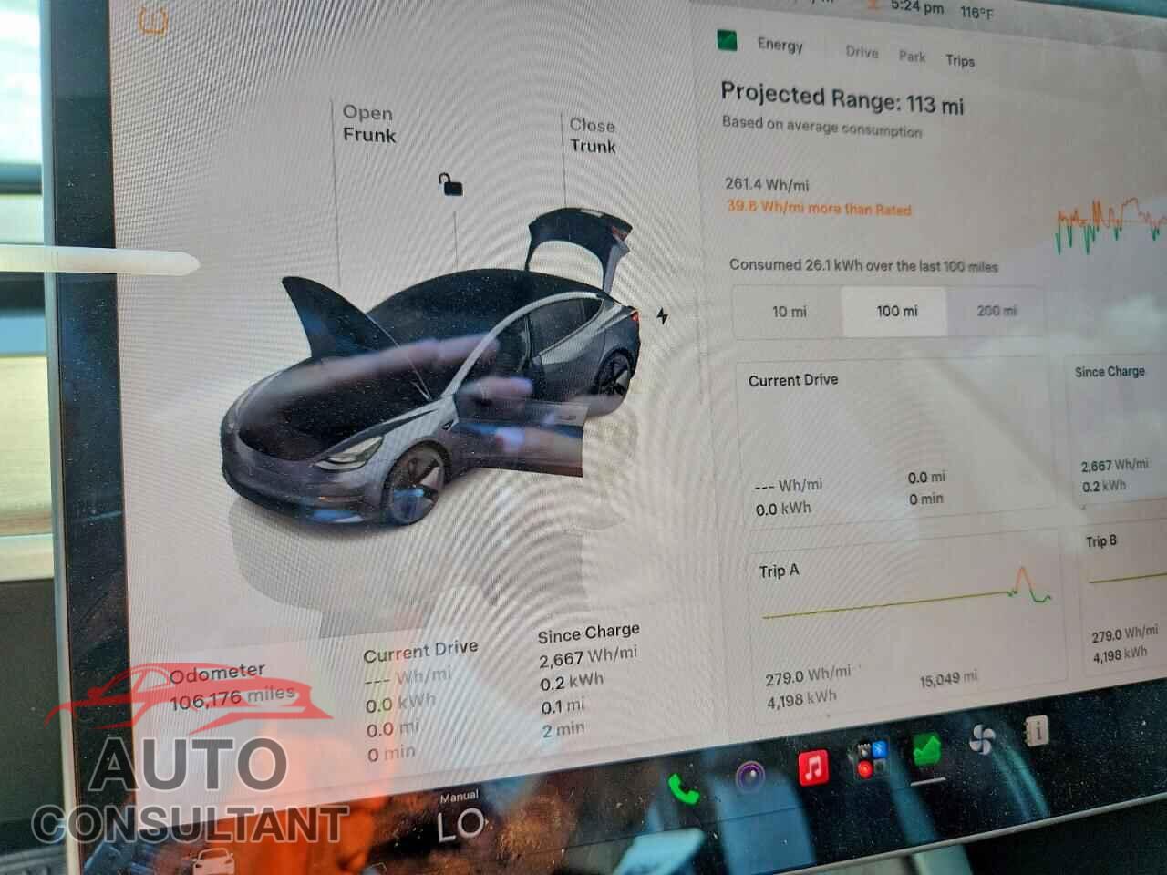 TESLA MODEL 3 2022 - 5YJ3E1EA3NF167967