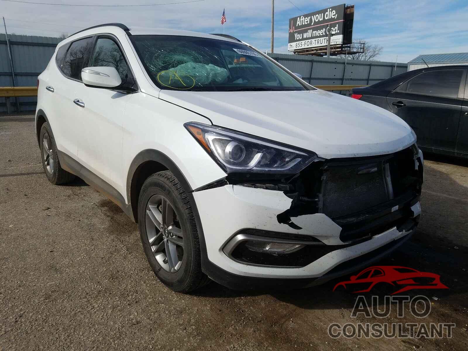 HYUNDAI SANTA FE 2017 - 5NMZUDLB1HH035657