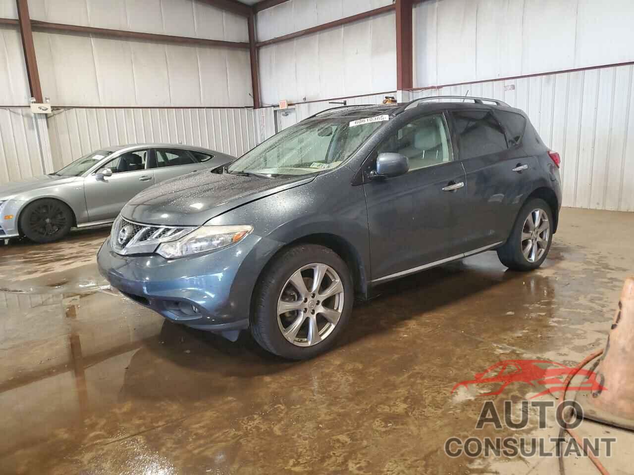 NISSAN MURANO 2012 - JN8AZ1MW1CW222938