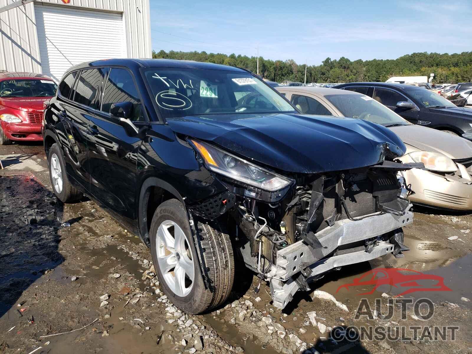 TOYOTA HIGHLANDER 2021 - 5TDCZRAH0MS034339