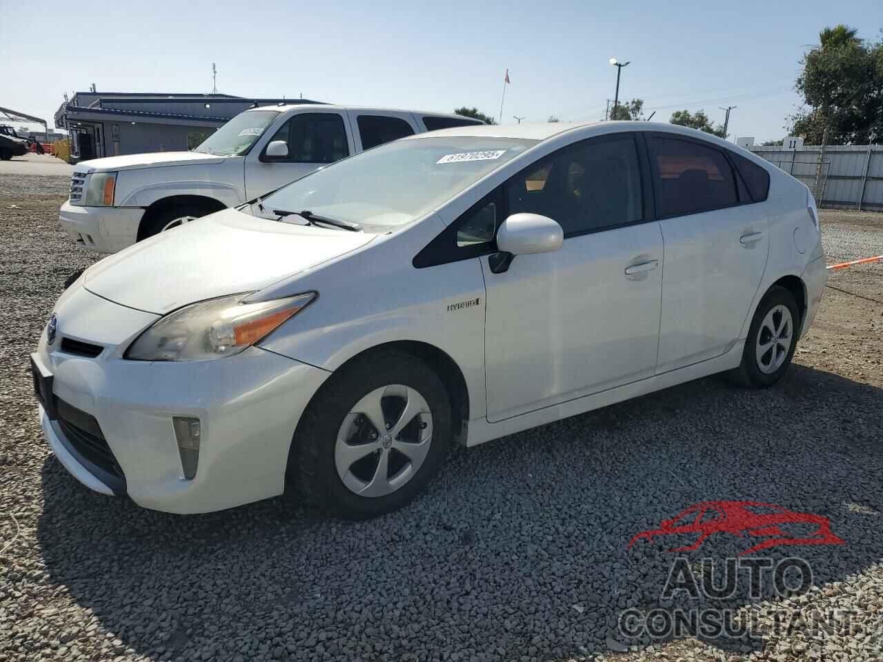 TOYOTA PRIUS 2012 - JTDKN3DU8C5456845
