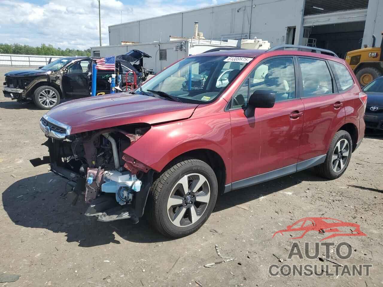 SUBARU FORESTER 2018 - JF2SJABC7JH615569