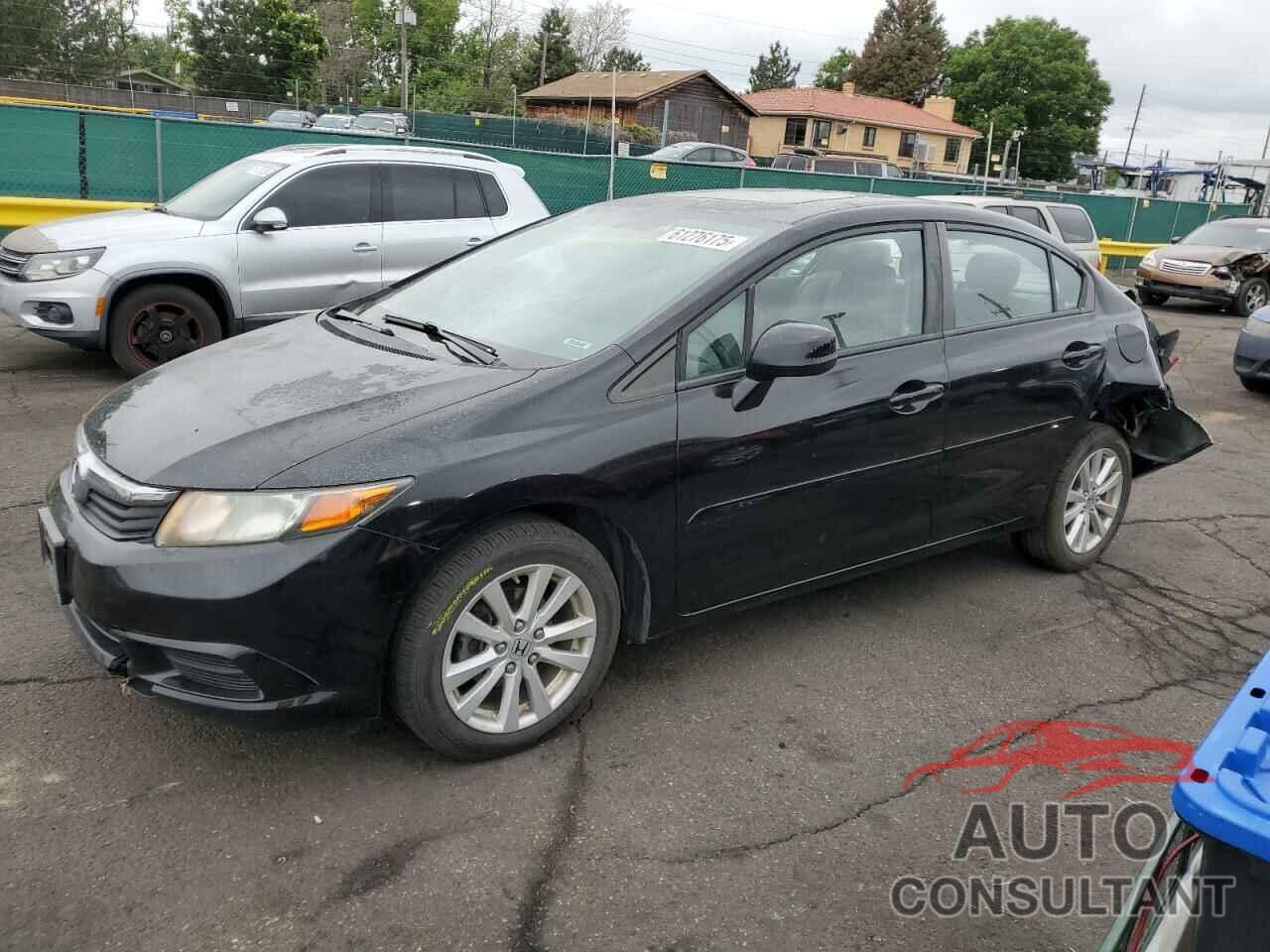 HONDA CIVIC 2012 - 2HGFB2F92CH593612