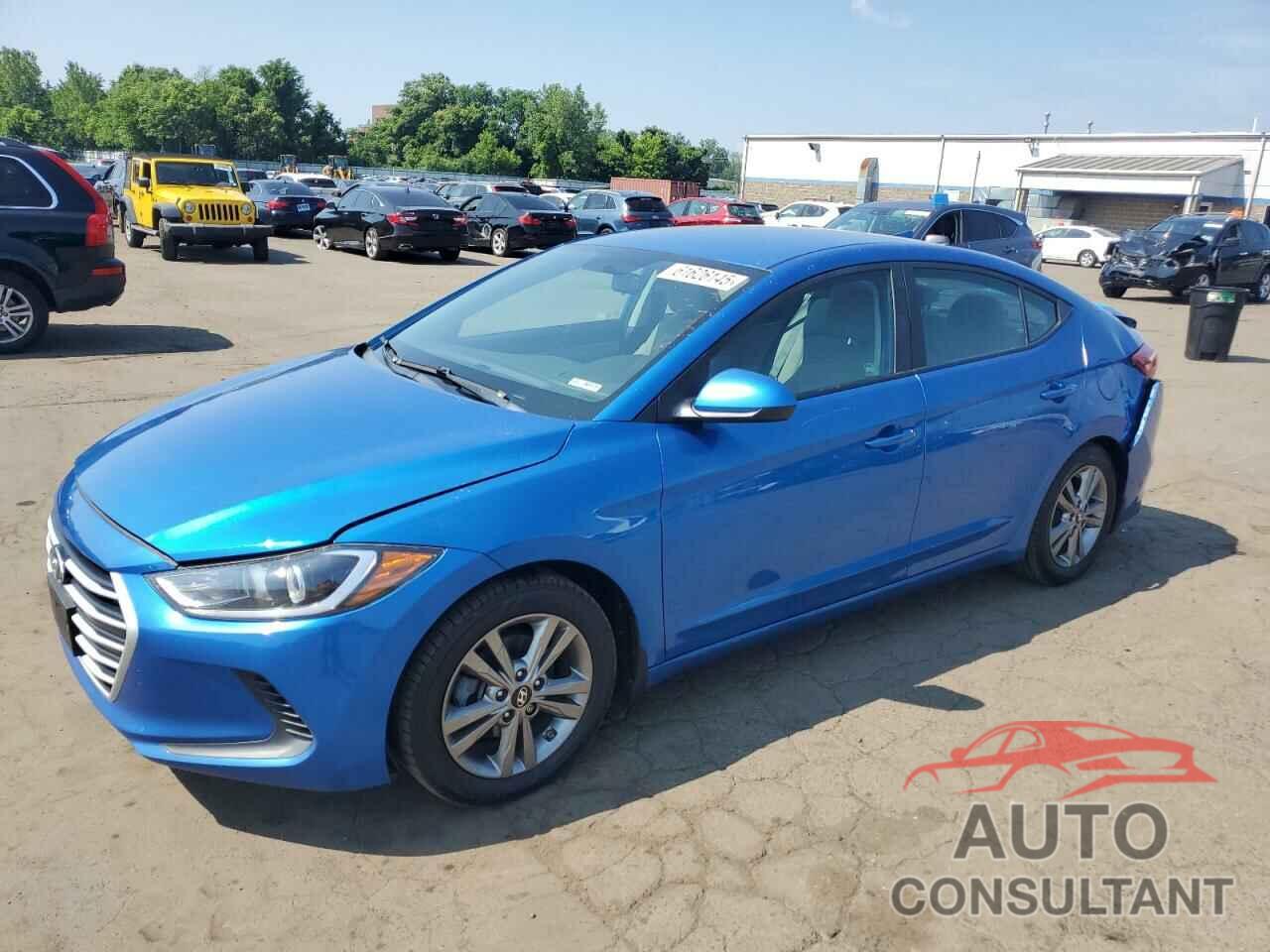 HYUNDAI ELANTRA 2017 - KMHD84LF1HU246606