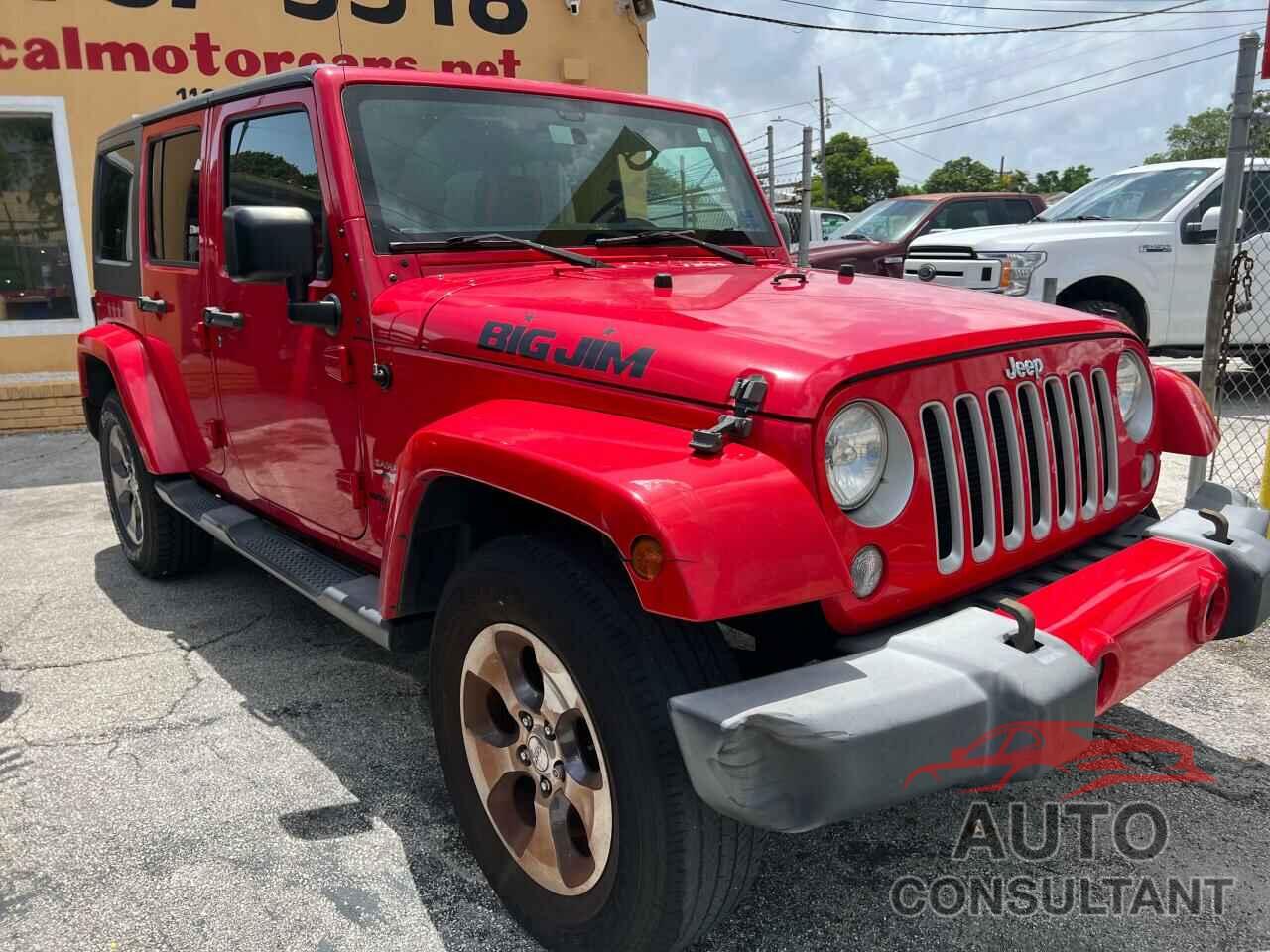 JEEP WRANGLER 2016 - 1C4BJWEG4GL180915