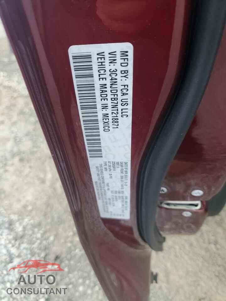 JEEP COMPASS 2022 - 3C4NJDFB7NT218871