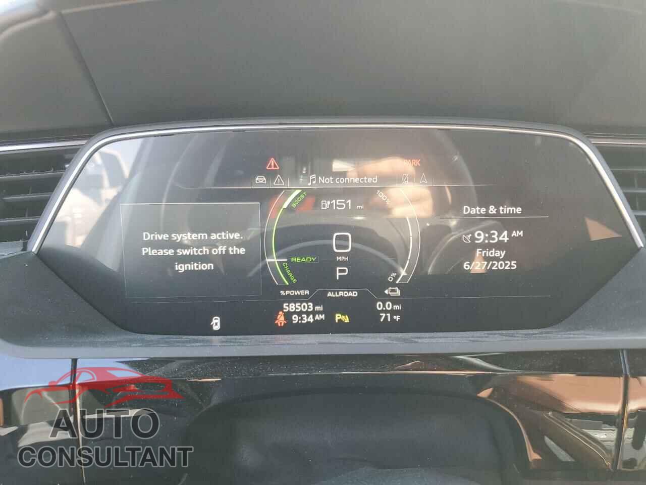 AUDI E-TRON 2019 - WA1VAAGE2KB014560
