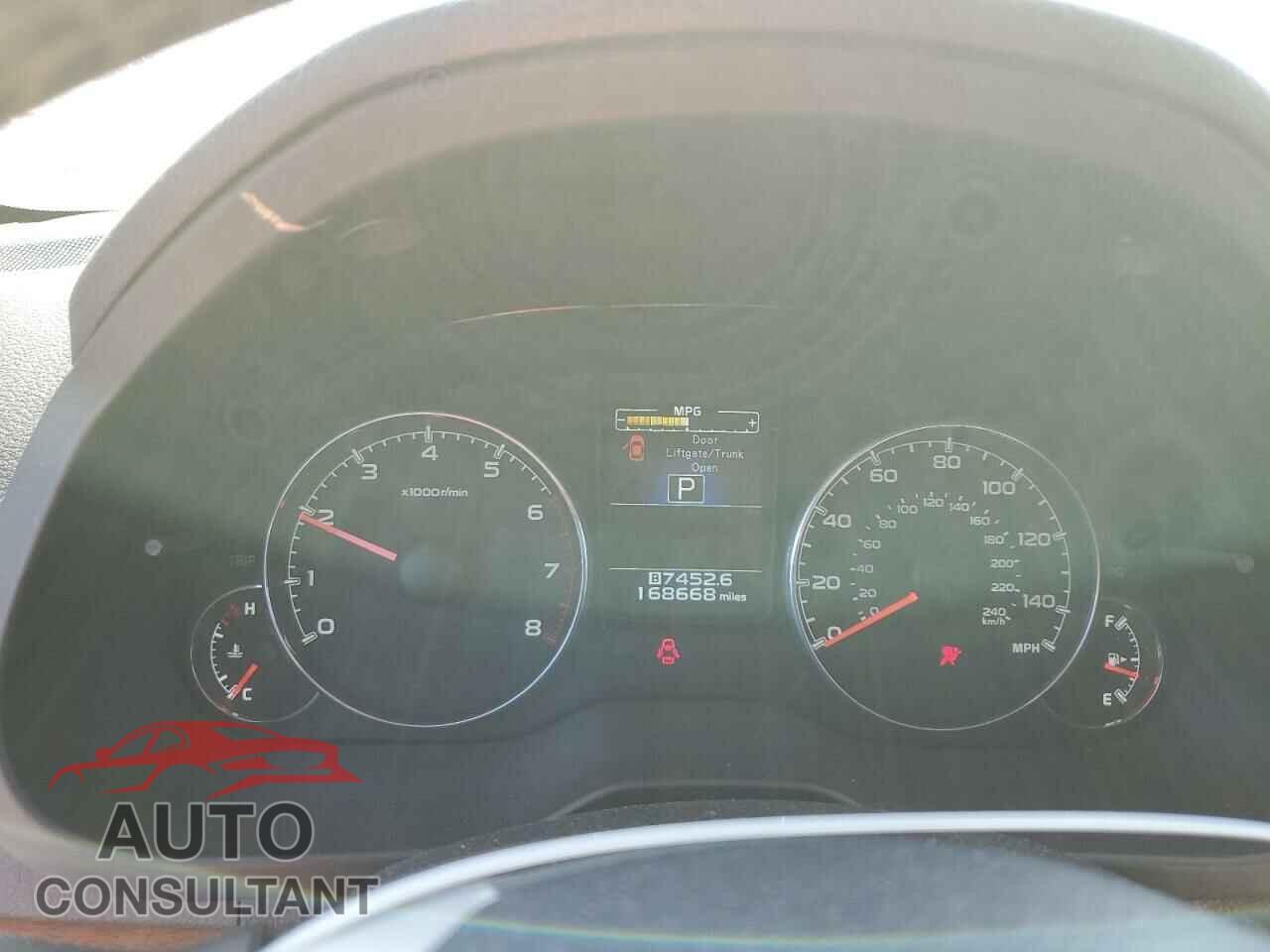 SUBARU OUTBACK 2014 - 4S4BRBLC2E3278867