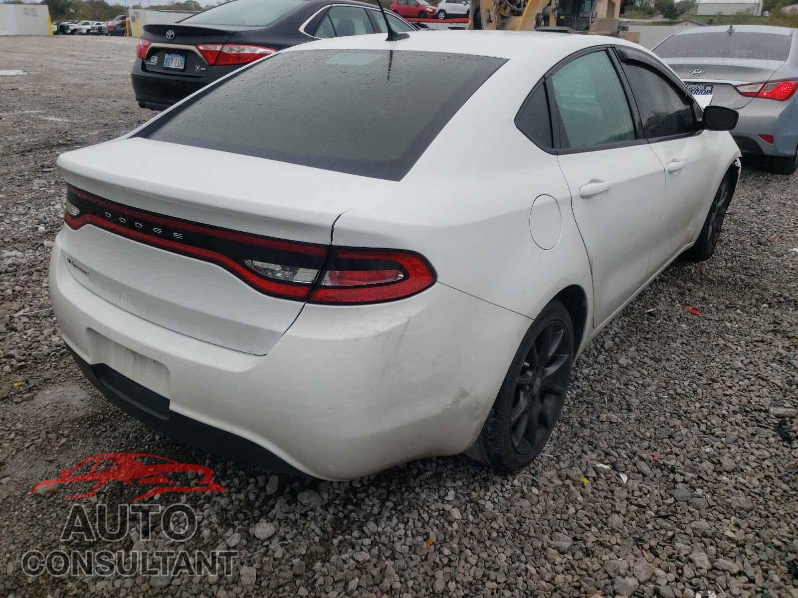 DODGE DART 2016 - 1C3CDFAA0GD732907